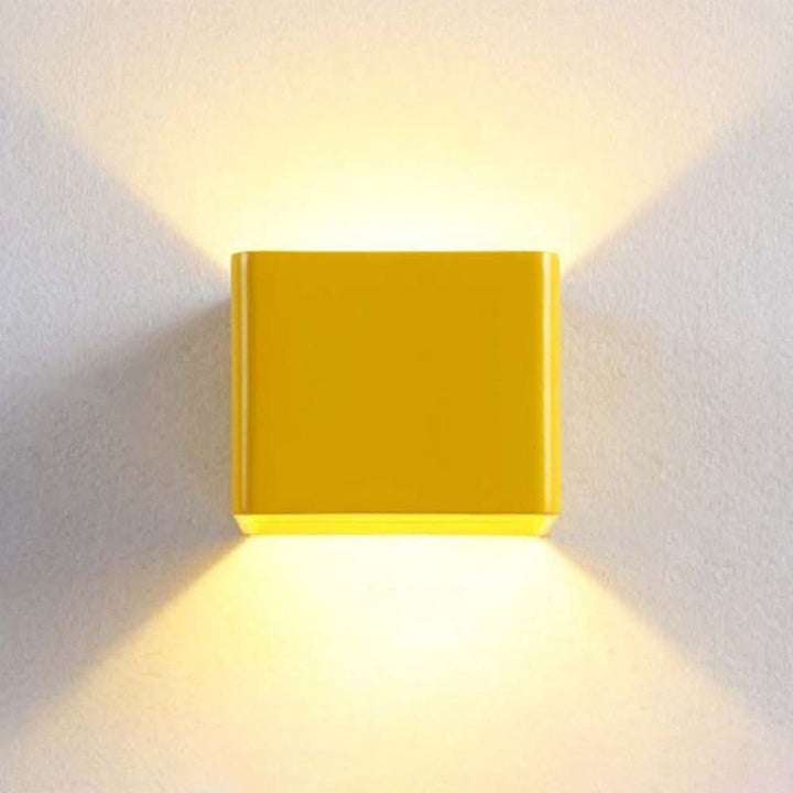BowLift | Modern Square Wall Lamp for Bedroom Lighting