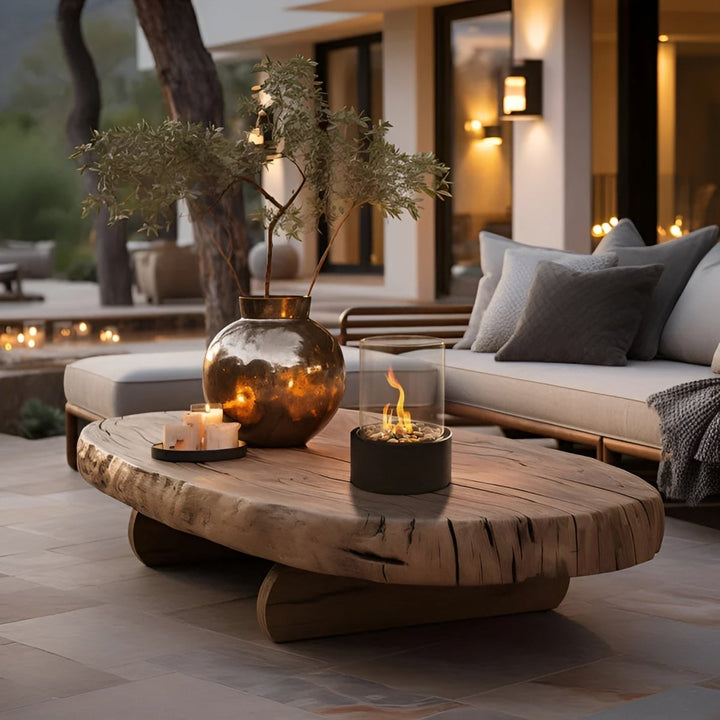 BowLift | FLAREVO – Elegant Table Fireplace with Smoke-Free Bioethanol Combustion