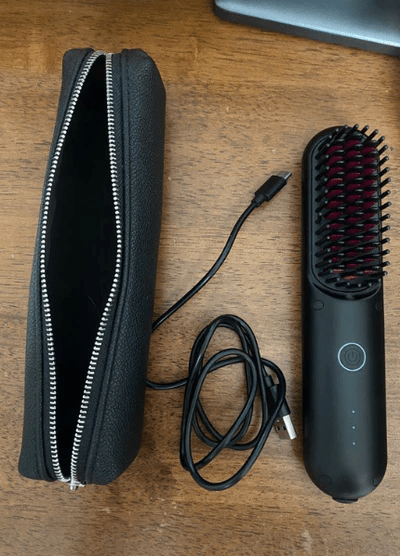 BowLift | SleekStyle – 3-in-1 Heat Brush for Smooth, Frizz-Free Hair