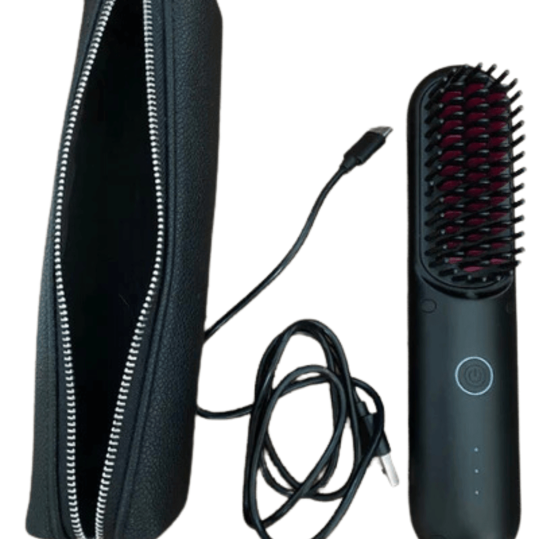 BowLift | SleekStyle – 3-in-1 Heat Brush for Smooth, Frizz-Free Hair