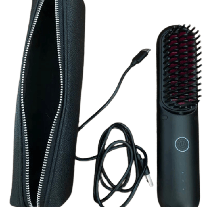 BowLift | SleekStyle – 3-in-1 Heat Brush for Smooth, Frizz-Free Hair