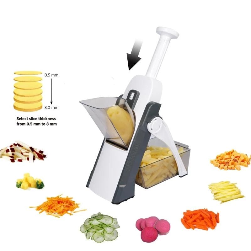 BowLift | SLICEPRO – 5-in-1 vegetable slicer for effortless preparation