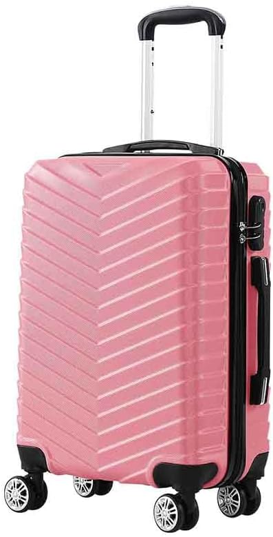 Hard Shell Carry-On Luggage with Lock & Spinner Wheels – Rosemont | Bowlift