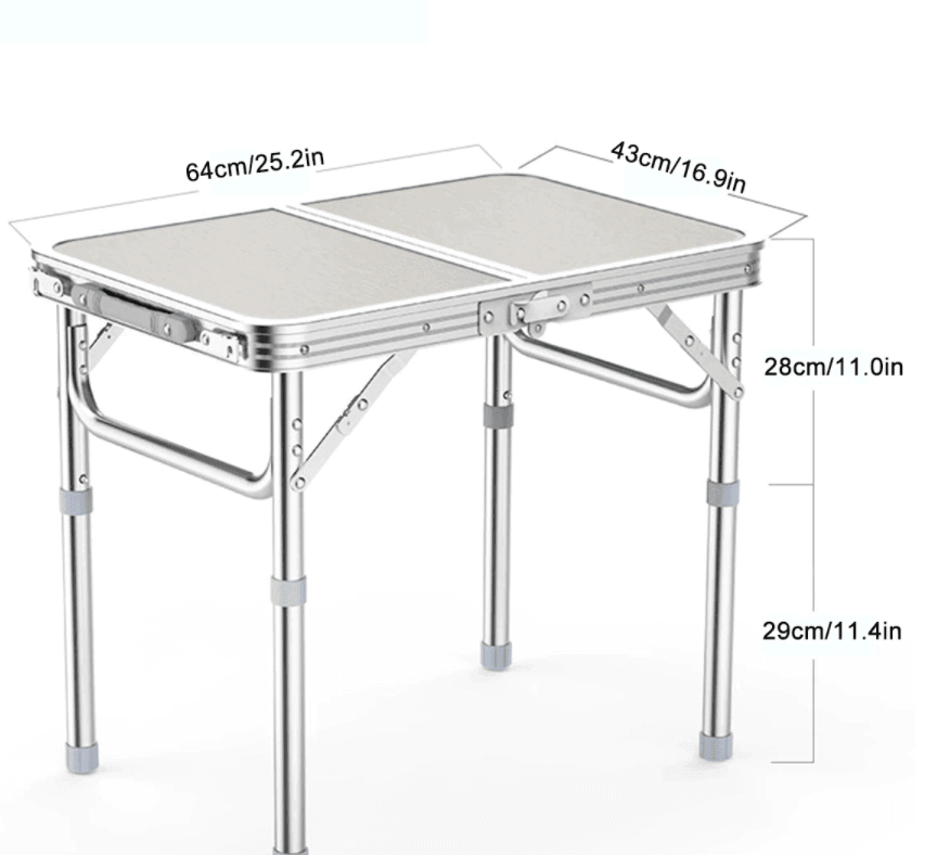 Outdoor Waterproof Adjustable Foldable Picnic Table Set | Bowlift