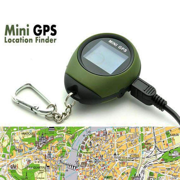 BowLift | Keychain GPS Navigation USB - Climbing Outdoor Travel Portable Keychain Hiking & Camping GPS