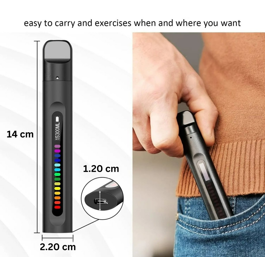 BowLift | Smart Breath Trainer for Breathing Muscle Training - BreathBoost