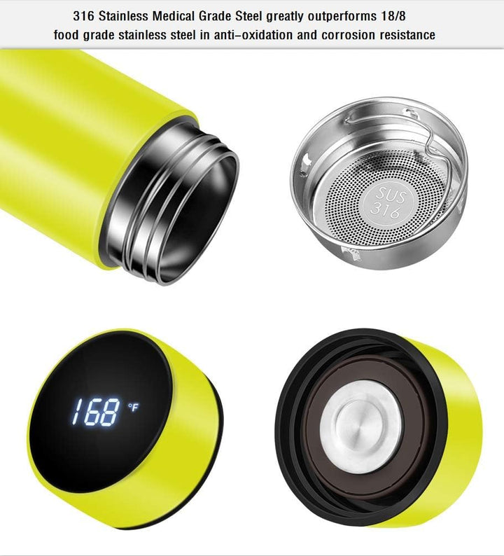BowLift | Smart Insulated Bottle with LED Temperature Display