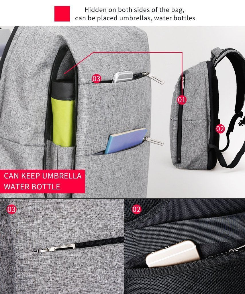 BowLift | USB Laptop Backpack