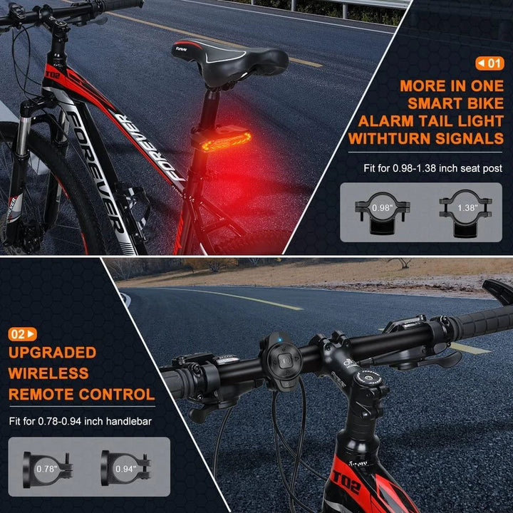 BowLift | Smart Rear Light Alarm - BikeGuard™