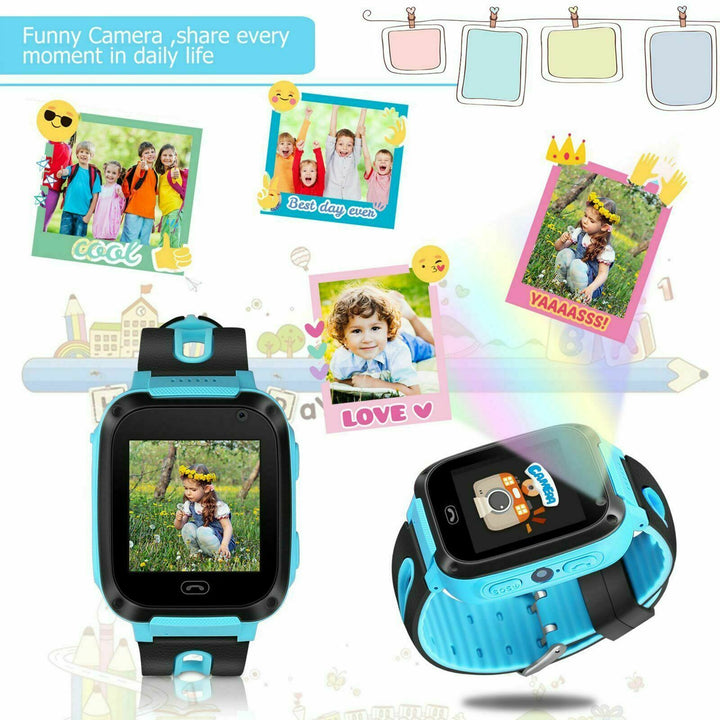 BowLift | Smartwatch For Kids Phone GSM GPS SIM Alarm Camera SOS Kids Watch With GPS For Boys Girls