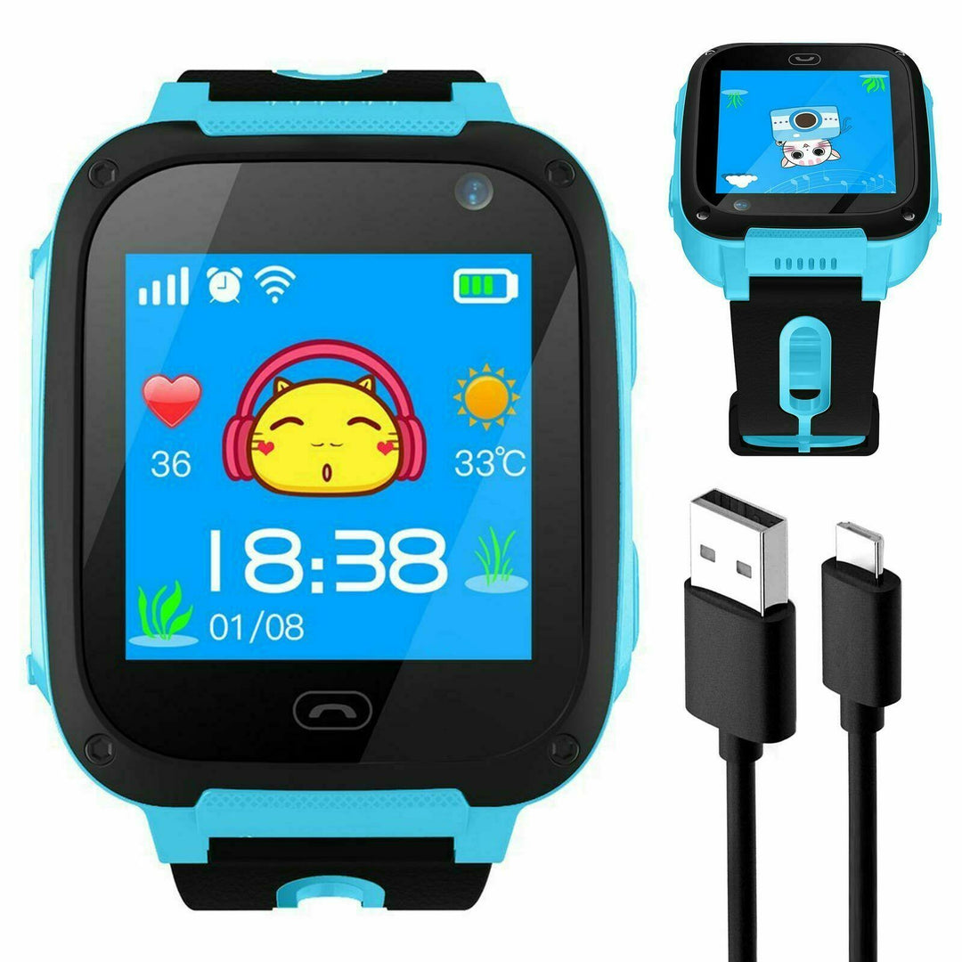 BowLift | Smartwatch For Kids Phone GSM GPS SIM Alarm Camera SOS Kids Watch With GPS For Boys Girls