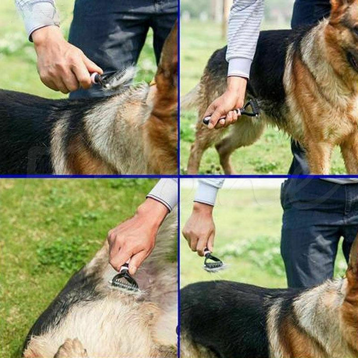 SmoothGroom Double-Sided Pet Grooming Comb Bowlift