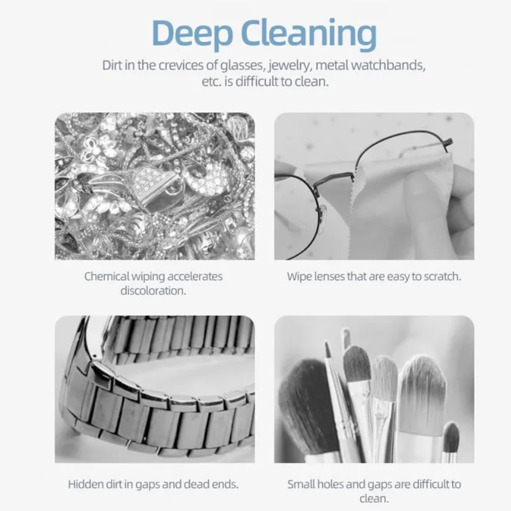 Jewelry and glasses cleaner (Ultrasound) | Bowlift