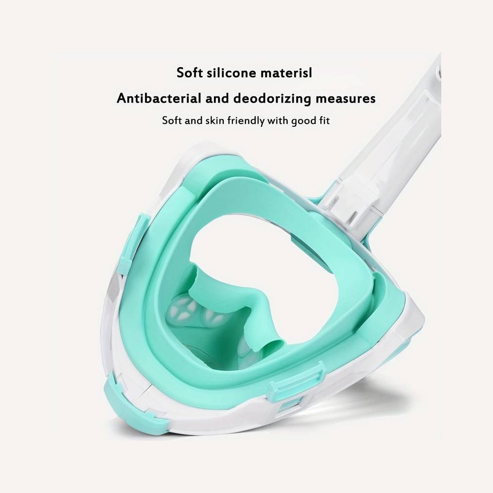 Snorkel mask for children and adults with snorkel and 180-degree visibility | Bowlift