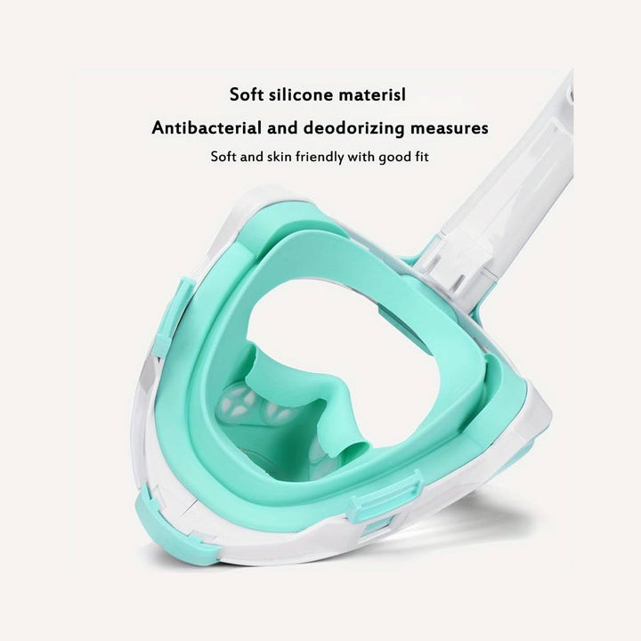 Snorkel mask for children and adults with snorkel and 180-degree visibility | Bowlift
