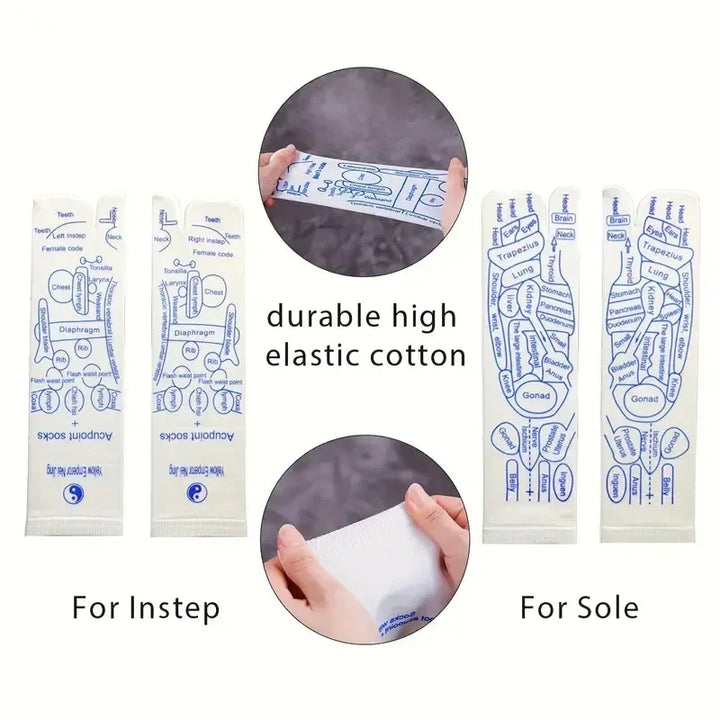 BowLift | Acupressure Reflexology Socks with Massage Stick