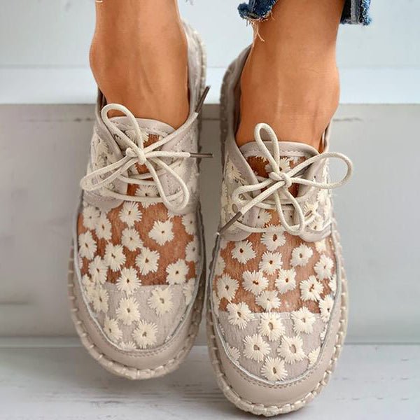 BowLift | Orthopedic stylish shoe with floral design