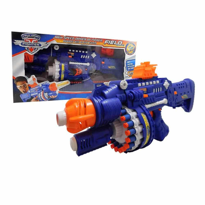 Fully automatic soft bullet gun incl. 40 arrows/darts | Bowlift