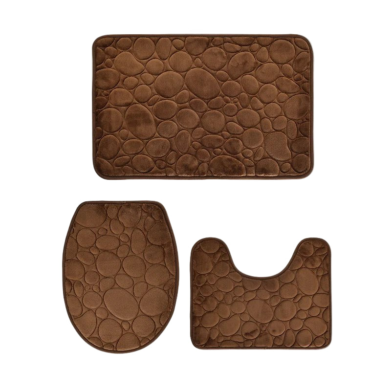 BowLift | Softura – 3-Piece Non-Slip Bathroom Mat Set with Comfort & Style