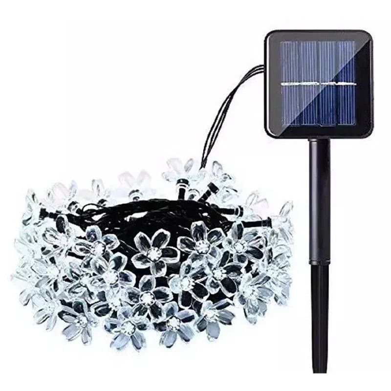 BowLift | Solar Cherry Blossom String Lights – Waterproof Fairy Lighting for Gardens, Weddings, Parties, & Christmas Décor