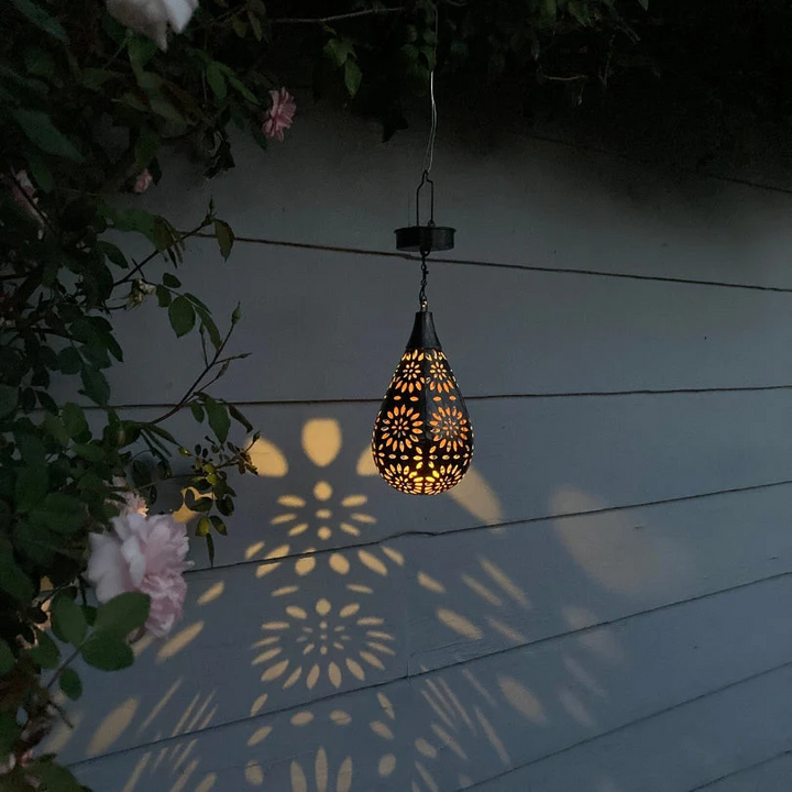 BowLift | Solar Energy Outdoor Hanging Lamp - LumaBright