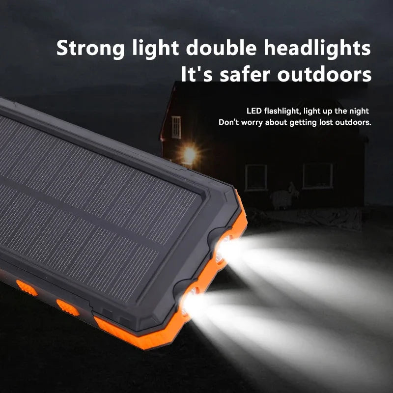 BowLift | Solar Energy Power Bank with Flashlight - SolarCharge Pro