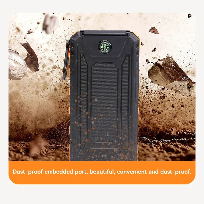 BowLift | Solar Energy Power Bank with Flashlight - SolarCharge Pro
