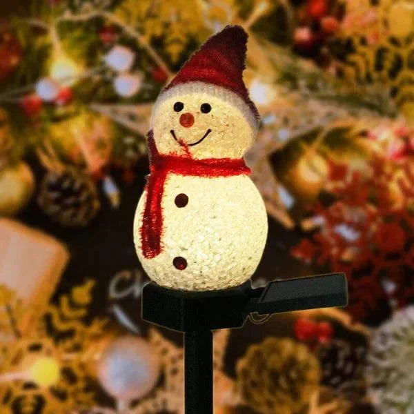 BowLift | Solar Energy Snowman Lamp - SolarSnow