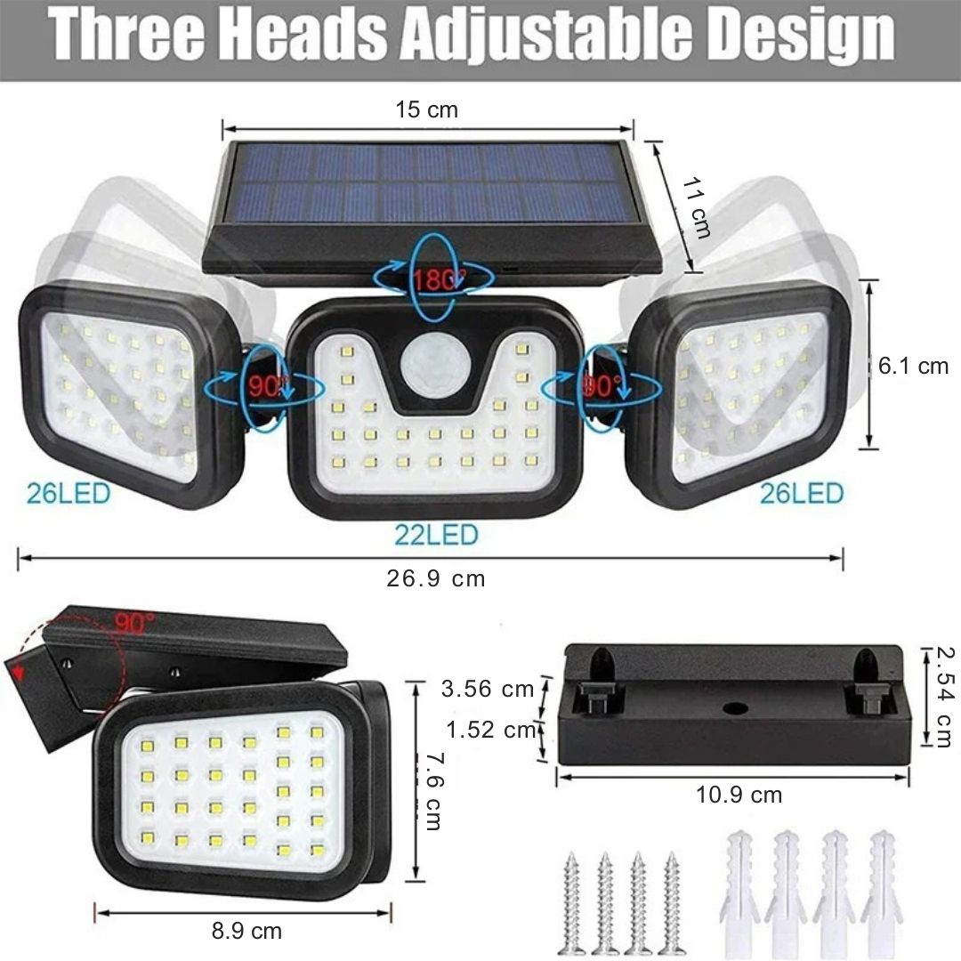 BowLift | Solar Energy Wall Lamp - EcoBright