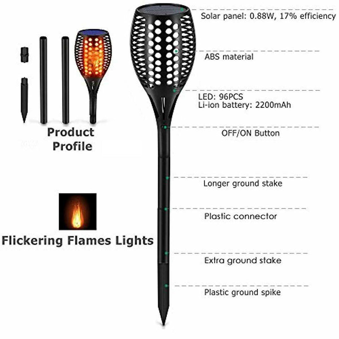 BowLift | LED Flames Solar Light