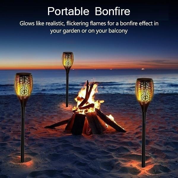 BowLift | LED Flames Solar Light