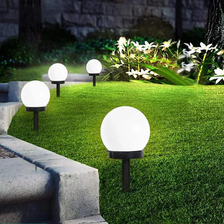 BowLift | Solar Garden Lights with Waterproof Globe Design