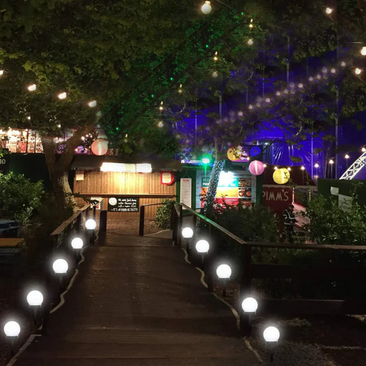 BowLift | Solar Garden Lights with Waterproof Globe Design