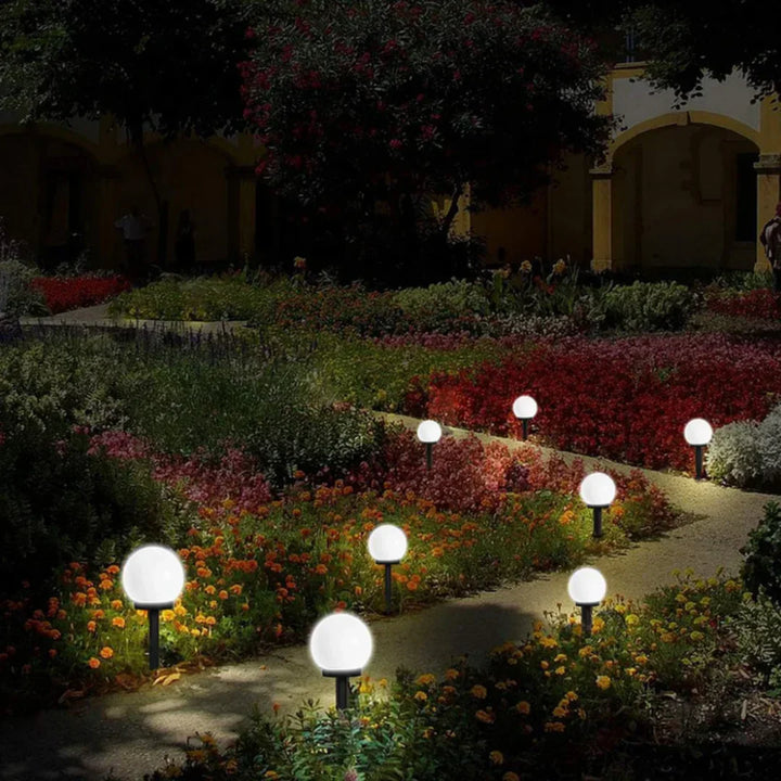 BowLift | Solar Garden Lights with Waterproof Globe Design