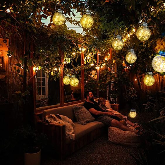 Solar Glass Globe Lantern Bowlift