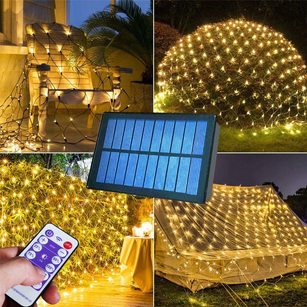 BowLift | Solar Net String Lights