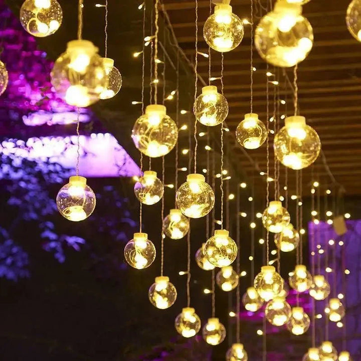 BowLift | String Lights – Solar Pendant – elegant design – solar powered