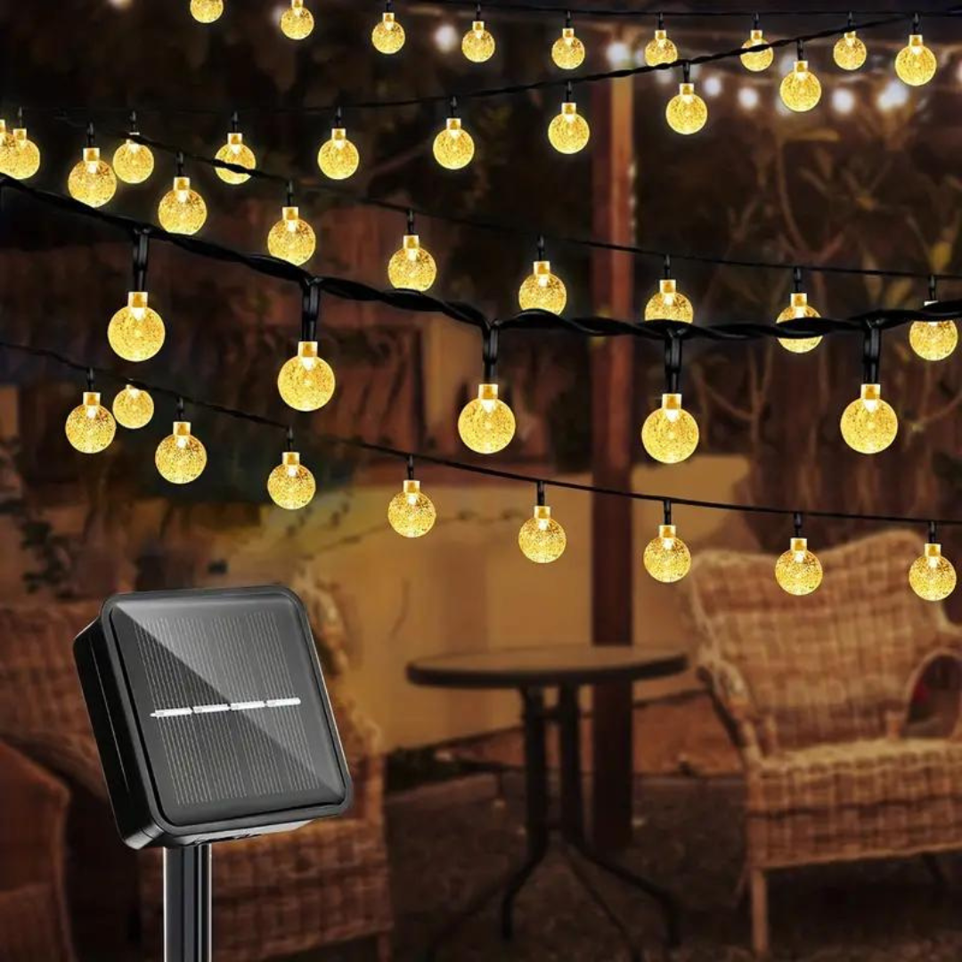 BowLift | Solar String Lights for Outdoors - EcoGlow