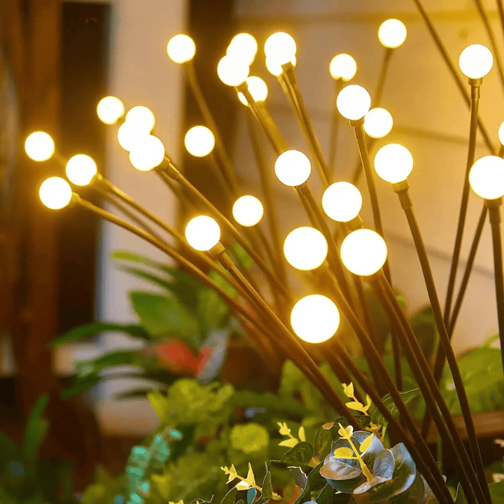 BowLift | Solar firefly garden lights for atmospheric evenings