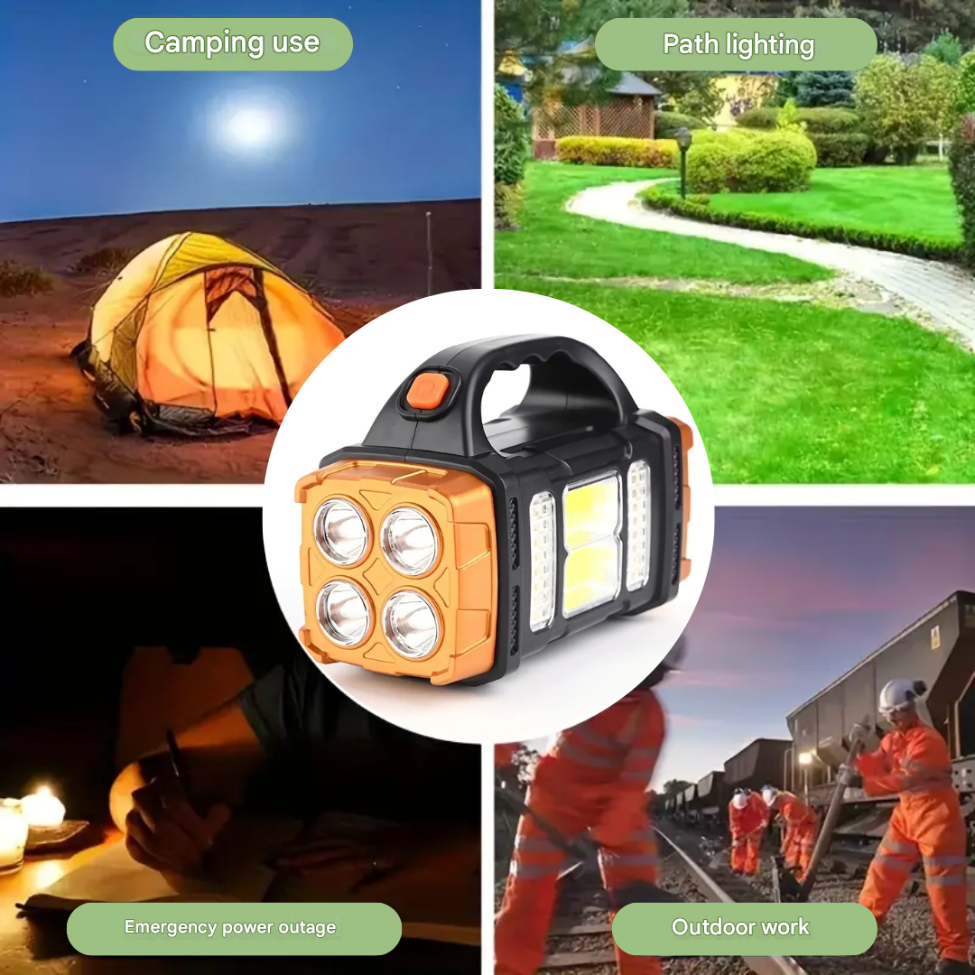 BowLift | SolarBeam 3-in-1 Emergency Flashlight