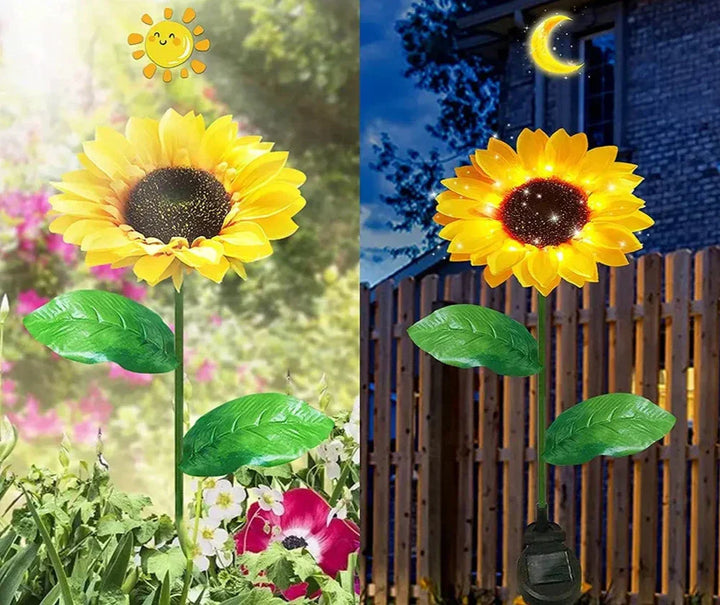 BowLift | SolarBloom Waterproof Solar - Powered Sunflower Lamp