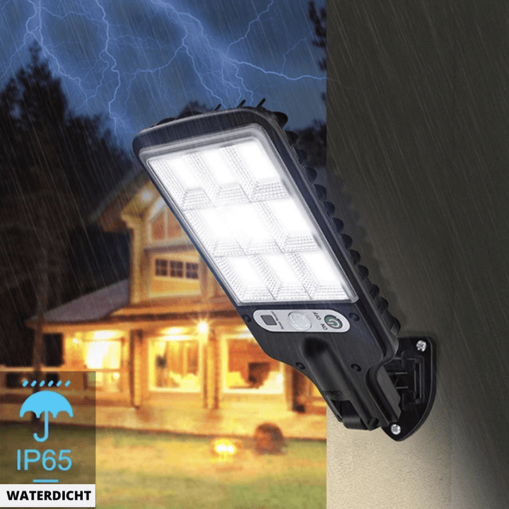 BowLift | SolarBright Motion Sensor Garden Lamp – Wireless IP65 Outdoor LED Light with Remote Control & 6000K Cool White Illumination