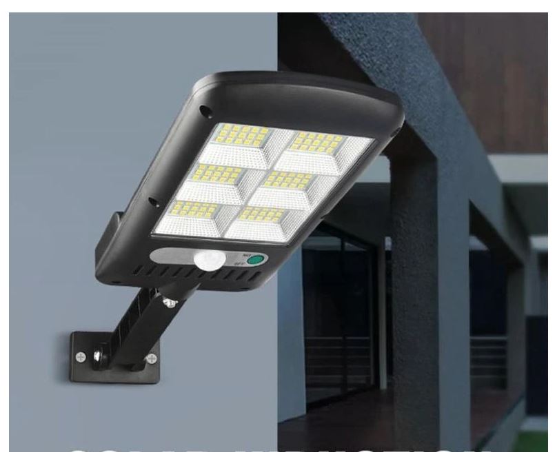 BowLift | SolarBright Motion Sensor Garden Lamp – Wireless IP65 Outdoor LED Light with Remote Control & 6000K Cool White Illumination