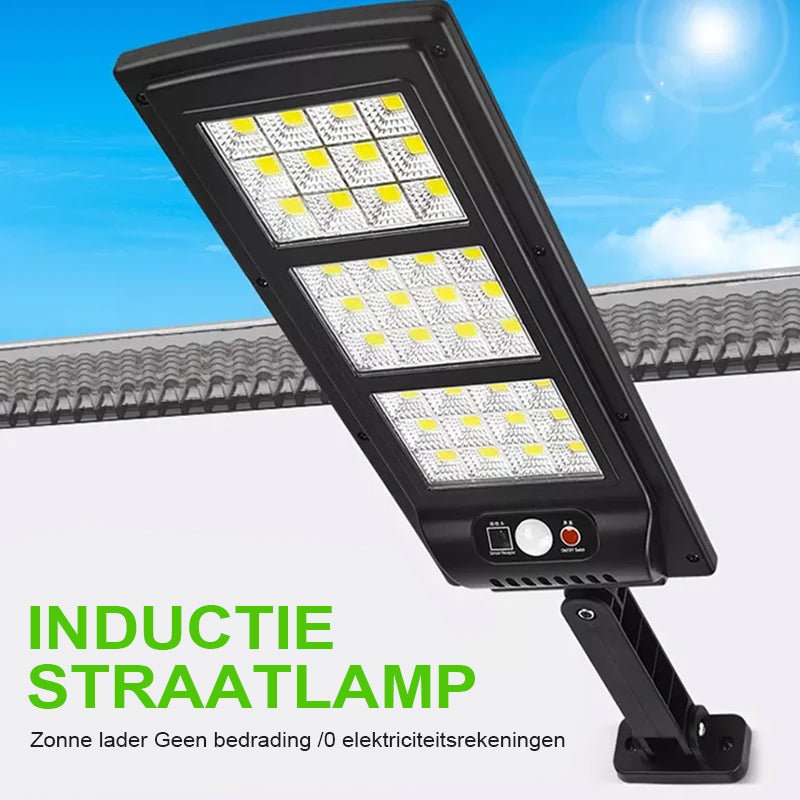 BowLift | SolarBright Motion Sensor Garden Lamp – Wireless IP65 Outdoor LED Light with Remote Control & 6000K Cool White Illumination