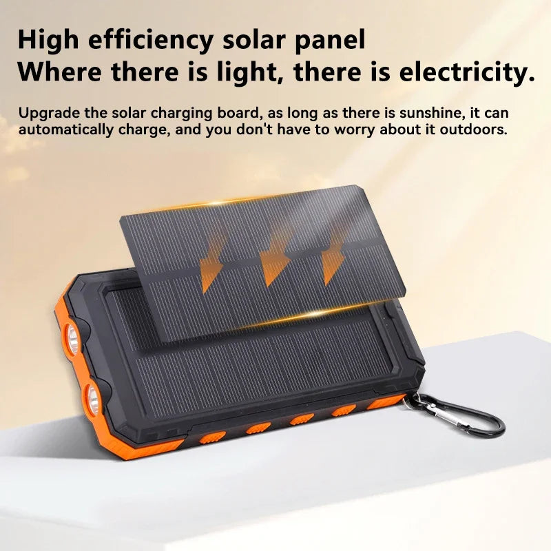 BowLift | SolarCharge Pro Solar Powerbank with Flashlight