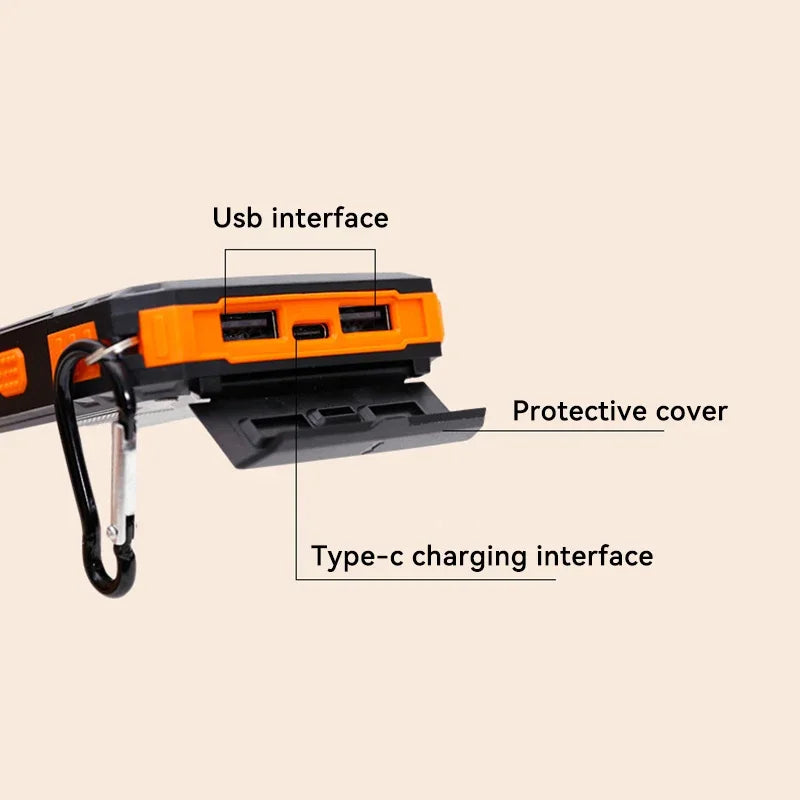 BowLift | SolarCharge Pro Solar Powerbank with Flashlight