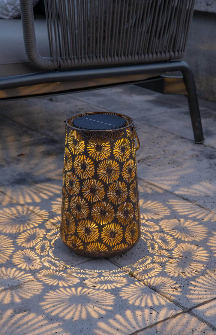 BowLift | Antic Daisy - Vintage Sun Lantern for Enchanting Garden Lighting