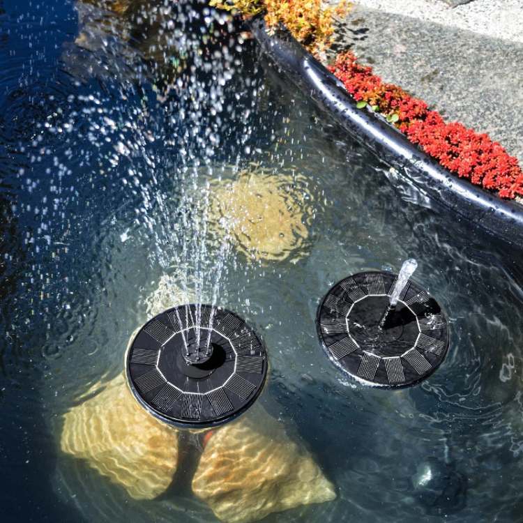 BowLift | Solar-Powered Water Fountain | Effortless Installation & Multiple Spray Patterns for Garden Ponds and Birdbaths