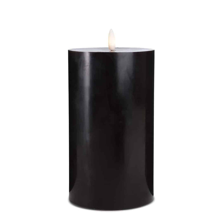 LED Candle (1 piece) with realistic 3D flame 10 x 20 cm | Bowlift