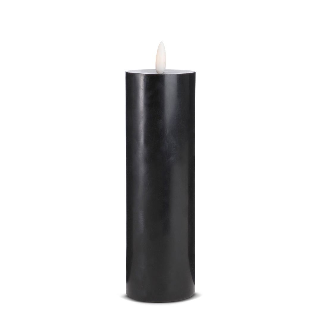 LED Candle (1 piece) with realistic 3D flame 5 x 20 cm | Bowlift